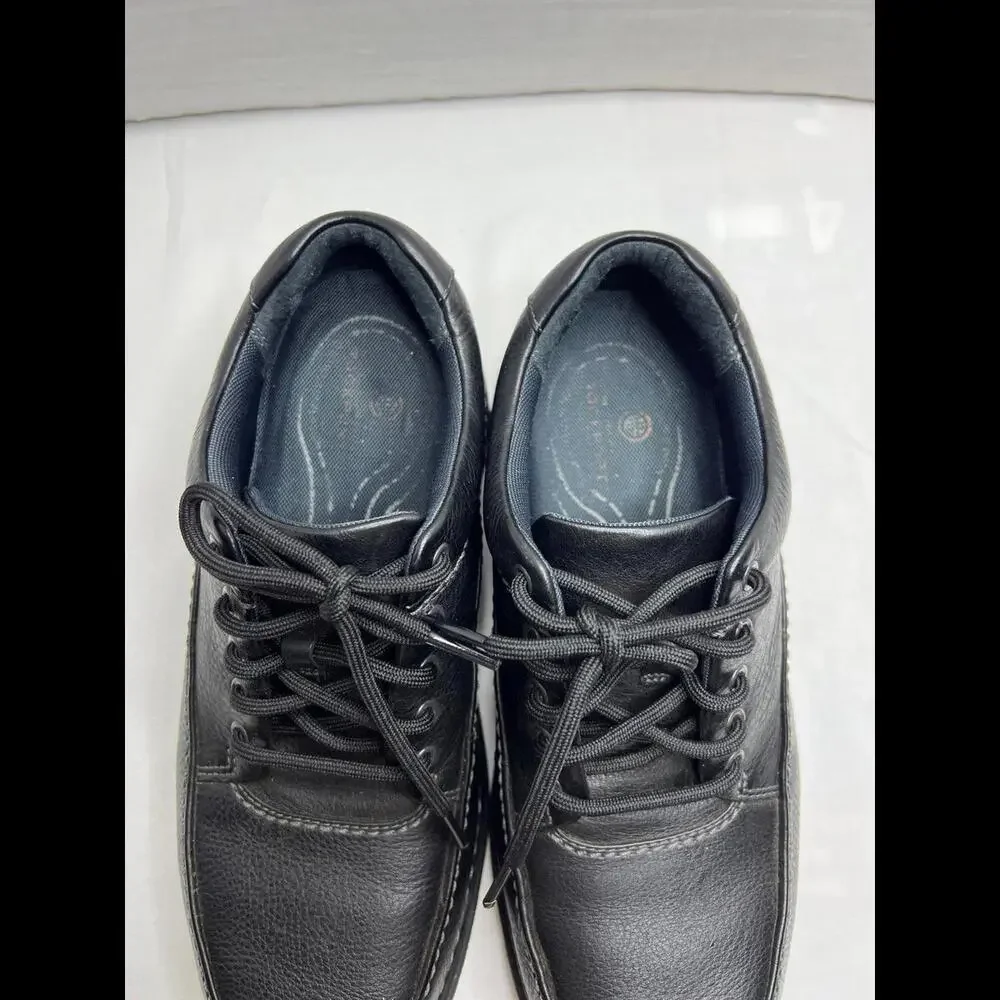 Rockport Mens‎ On Road Oxford Black Shoes Mens Sz 9.5